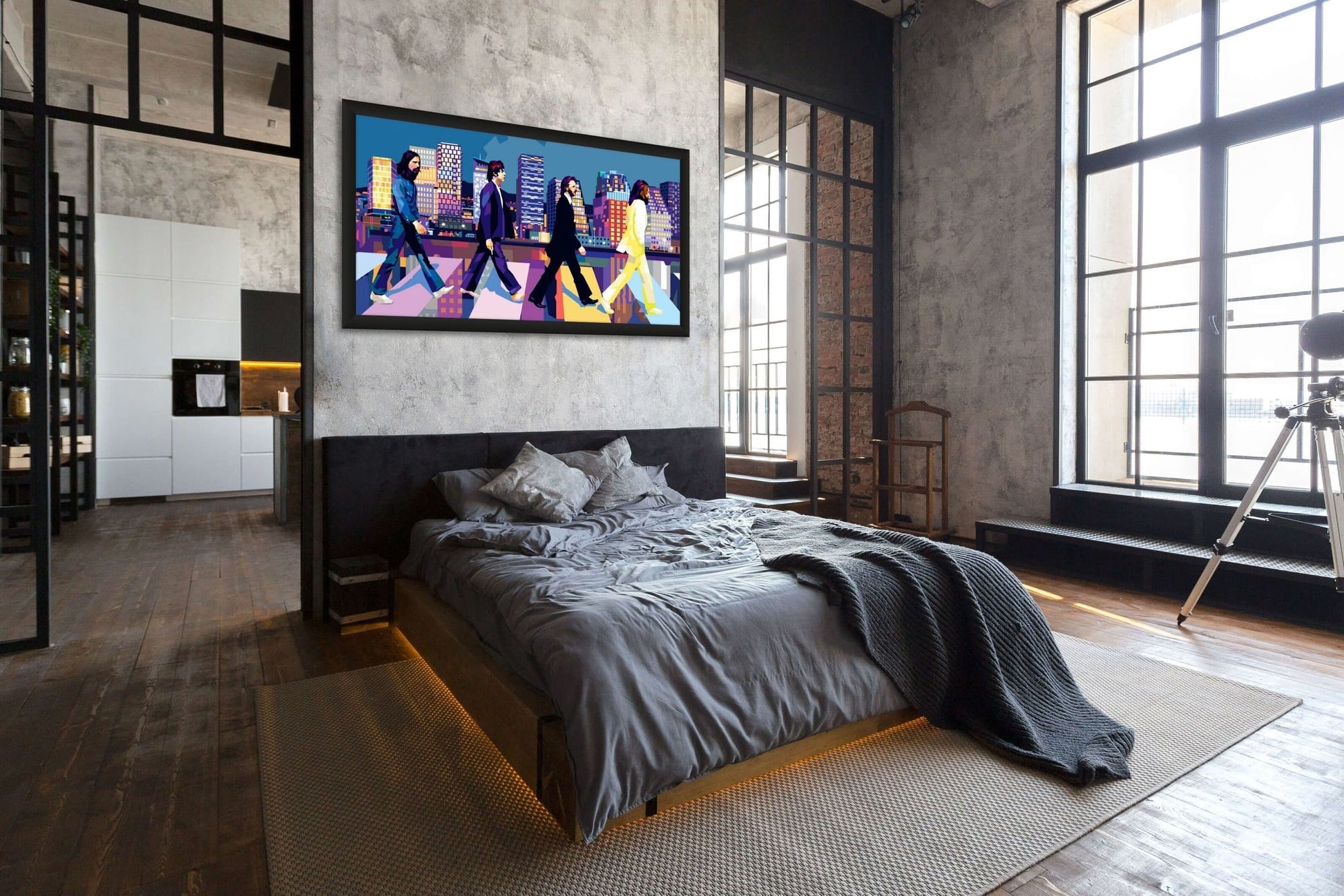 Bilde av Torbjørn Endrerud "Abbey Code" laget av Torbjørn Endrerud, popart kunst fra Galleri2b