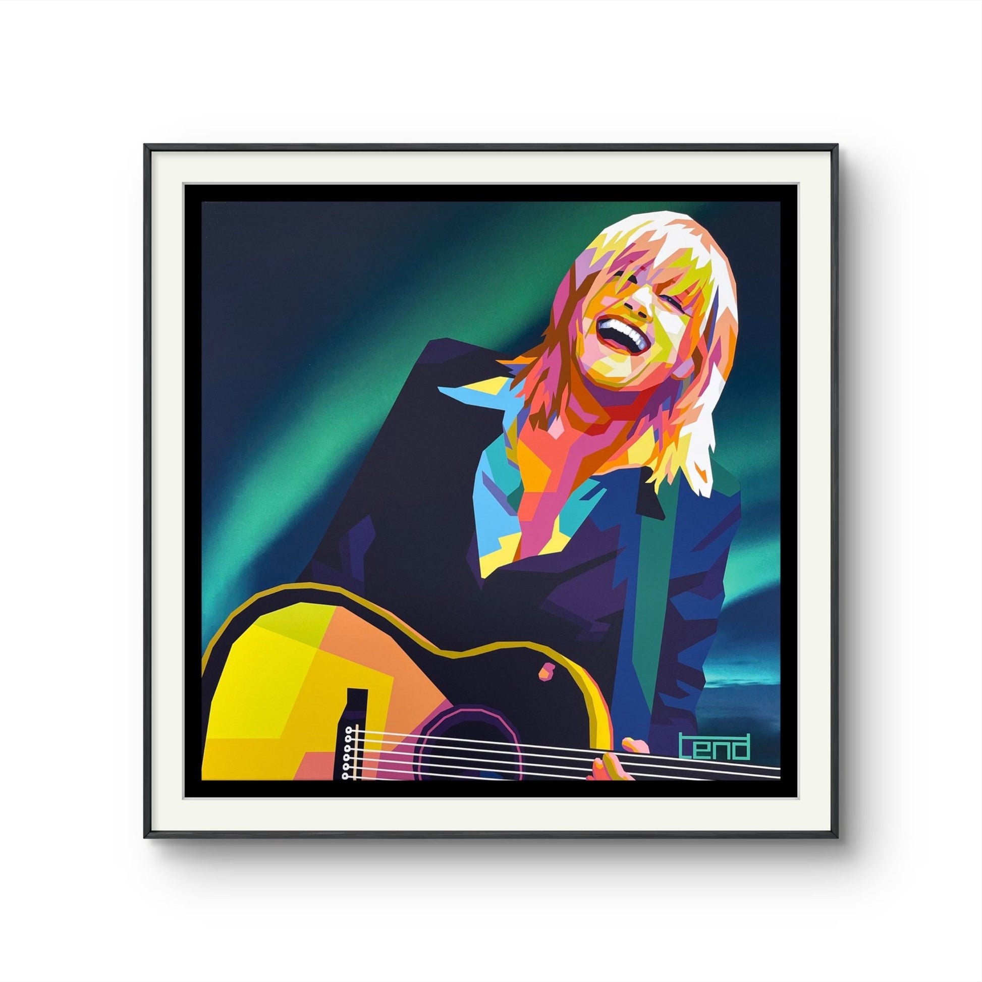 Bilde av Torbjørn Endrerud "Anne Grete Preus" laget av Torbjørn Endrerud, popart kunst fra Galleri2b