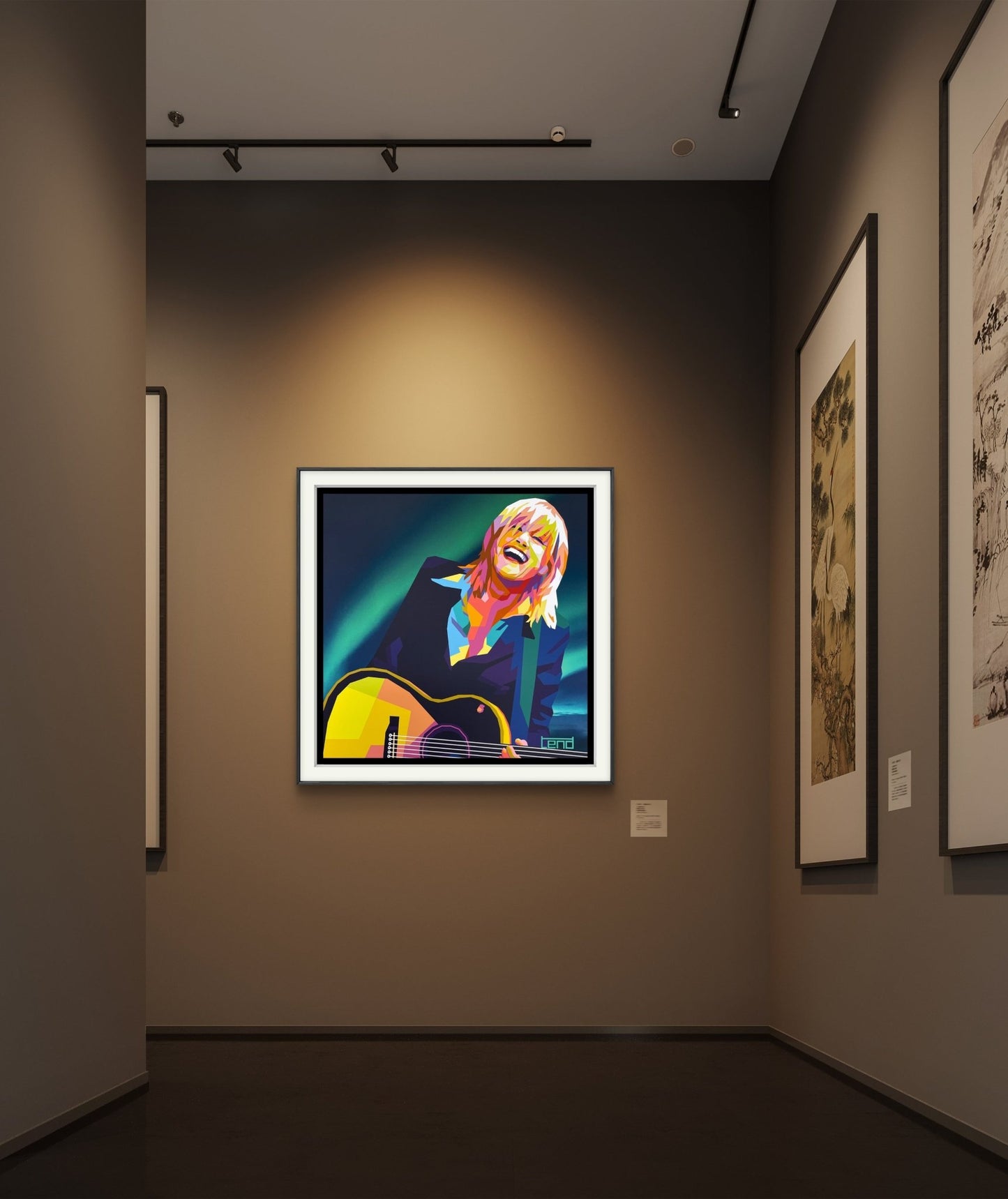 Bilde av Torbjørn Endrerud "Anne Grete Preus" laget av Torbjørn Endrerud, popart kunst fra Galleri2b