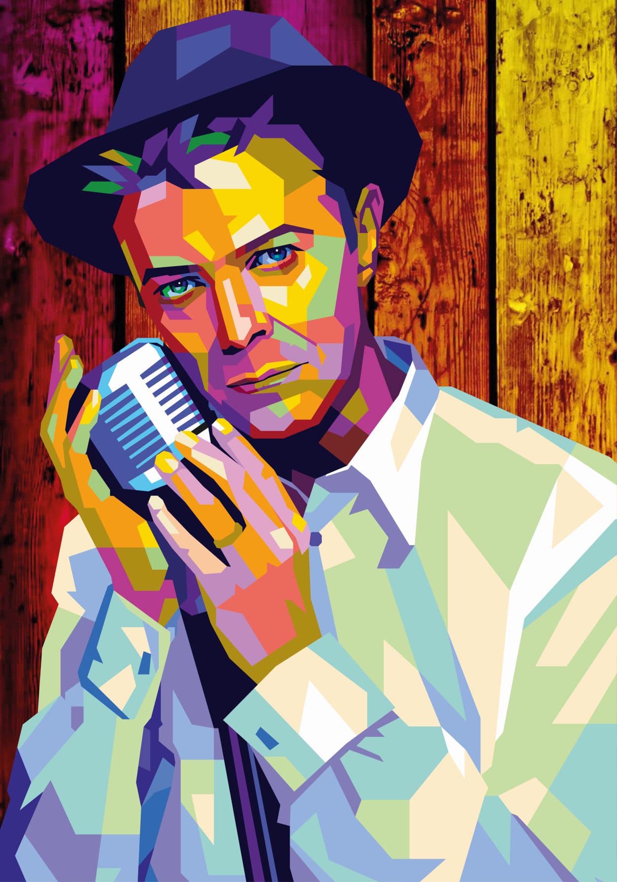 Bilde av Torbjørn Endrerud "Heroes" laget av Torbjørn Endrerud, popart kunst fra Galleri2b