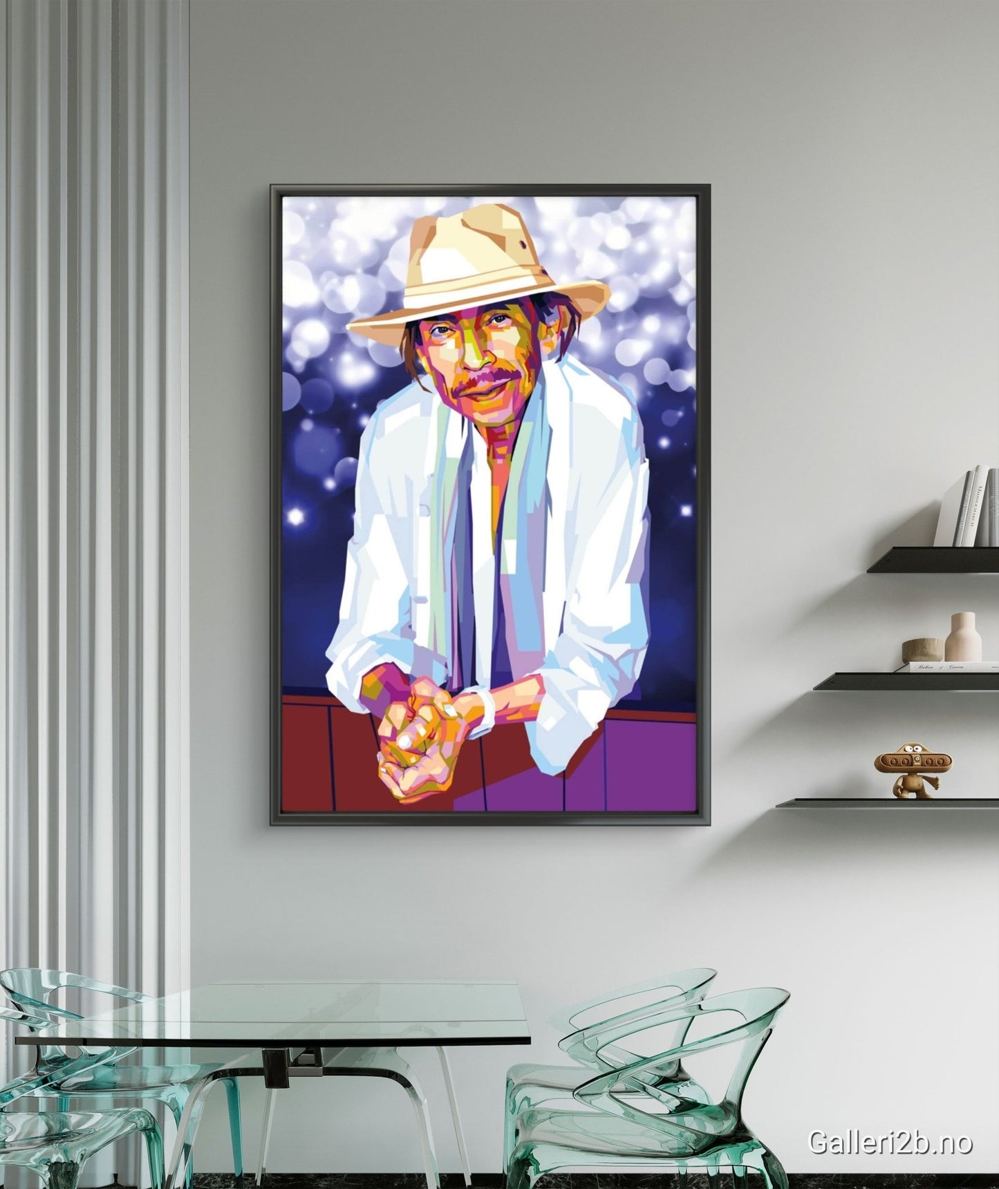 Bilde av Torbjørn Endrerud "Jahn Teigen" laget av Torbjørn Endrerud, popart kunst fra Galleri2b