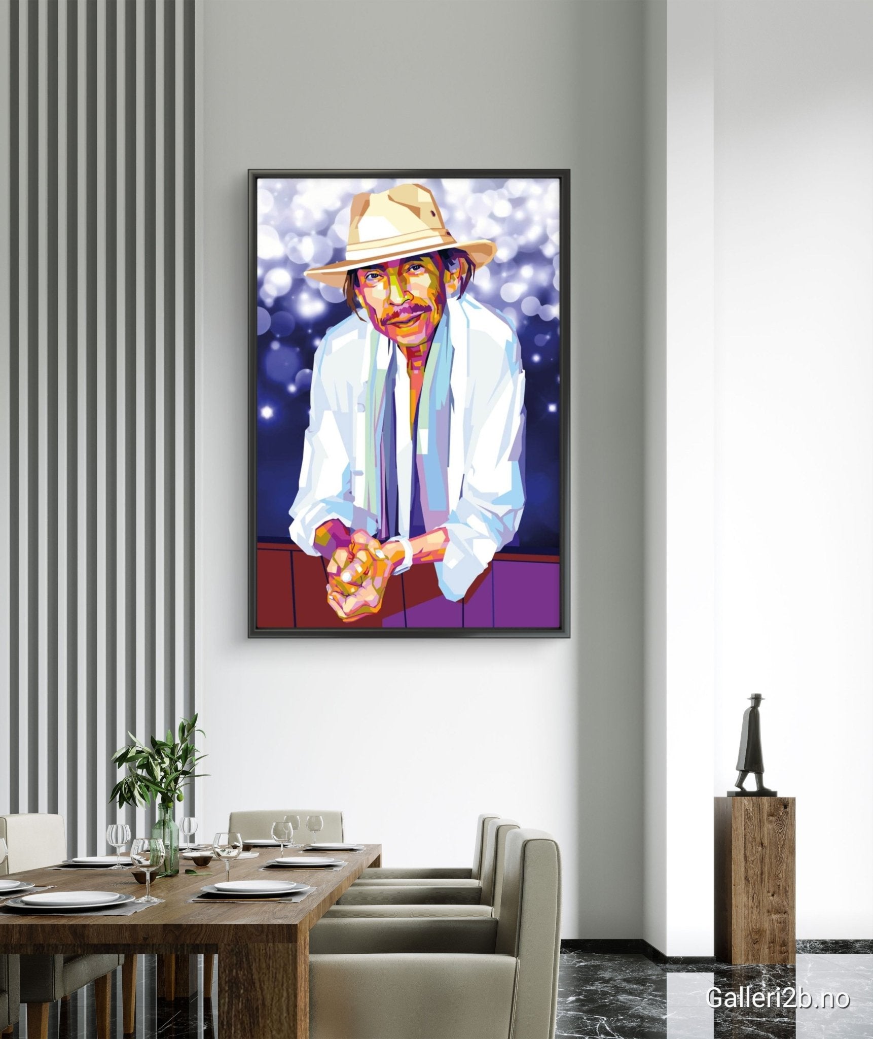 Bilde av Torbjørn Endrerud "Jahn Teigen" laget av Torbjørn Endrerud, popart kunst fra Galleri2b