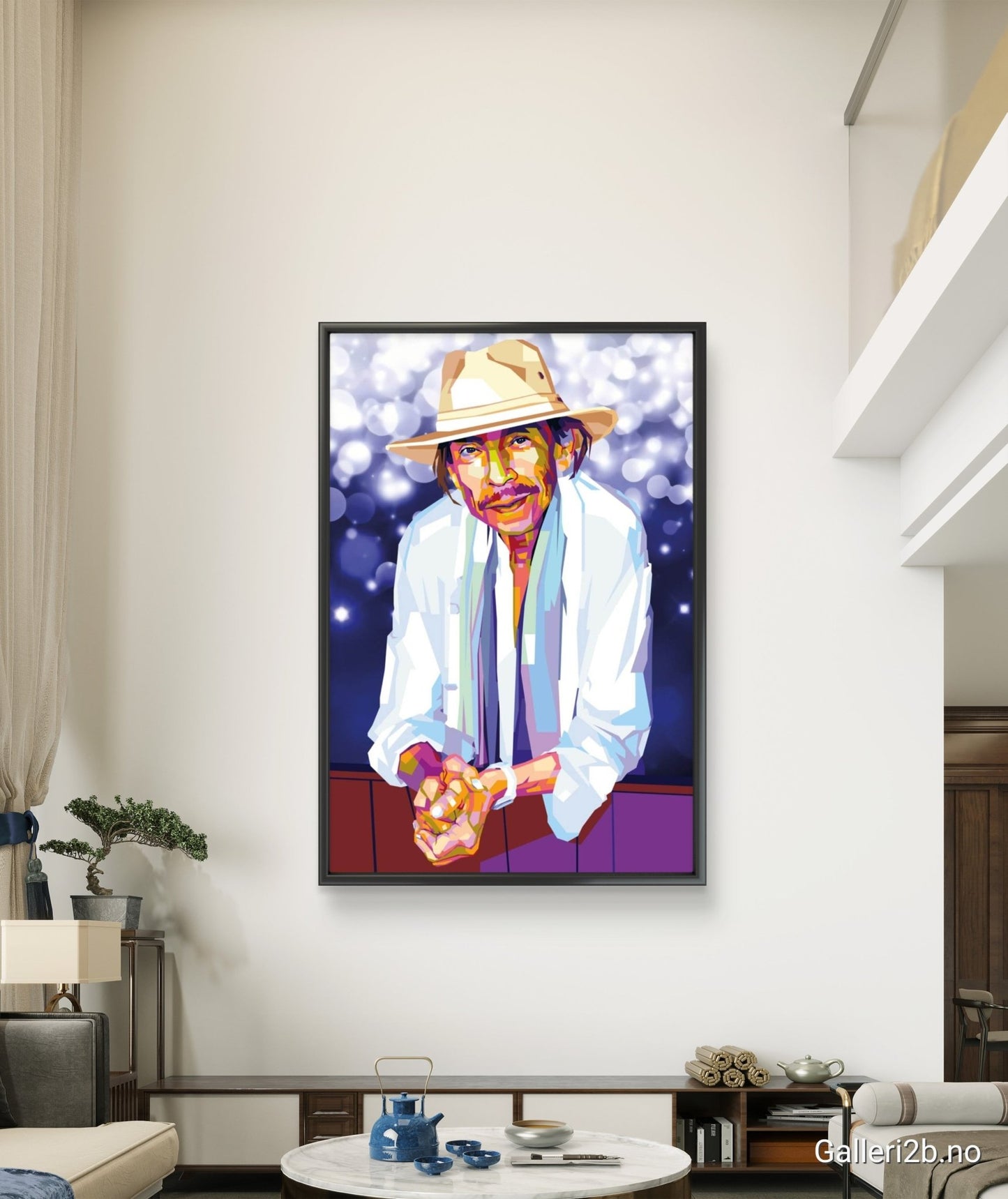 Bilde av Torbjørn Endrerud "Jahn Teigen" laget av Torbjørn Endrerud, popart kunst fra Galleri2b