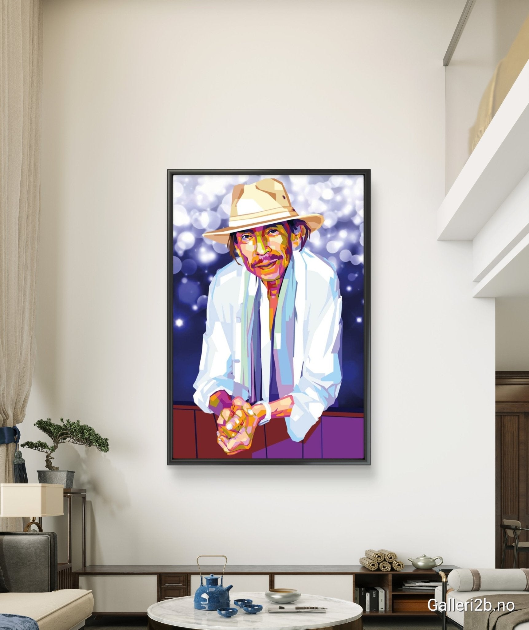 Bilde av Torbjørn Endrerud "Jahn Teigen" laget av Torbjørn Endrerud, popart kunst fra Galleri2b