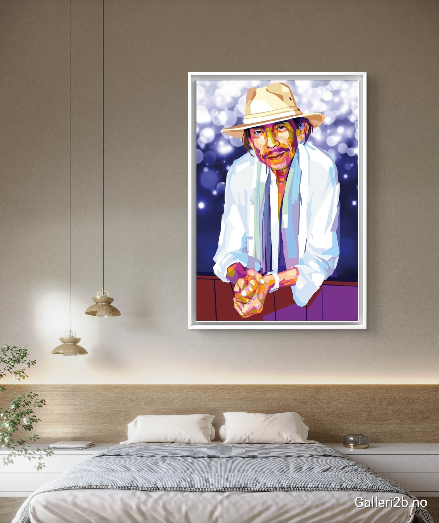 Bilde av Torbjørn Endrerud "Jahn Teigen" laget av Torbjørn Endrerud, popart kunst fra Galleri2b