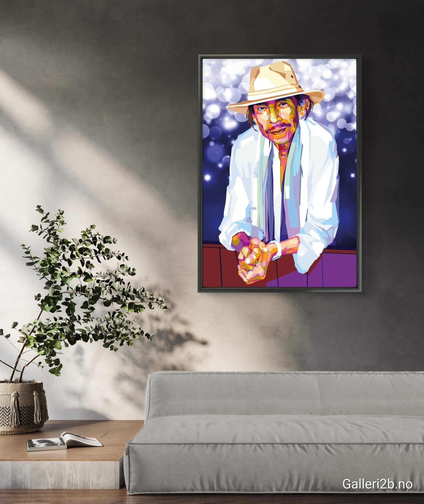 Bilde av Torbjørn Endrerud "Jahn Teigen" laget av Torbjørn Endrerud, popart kunst fra Galleri2b