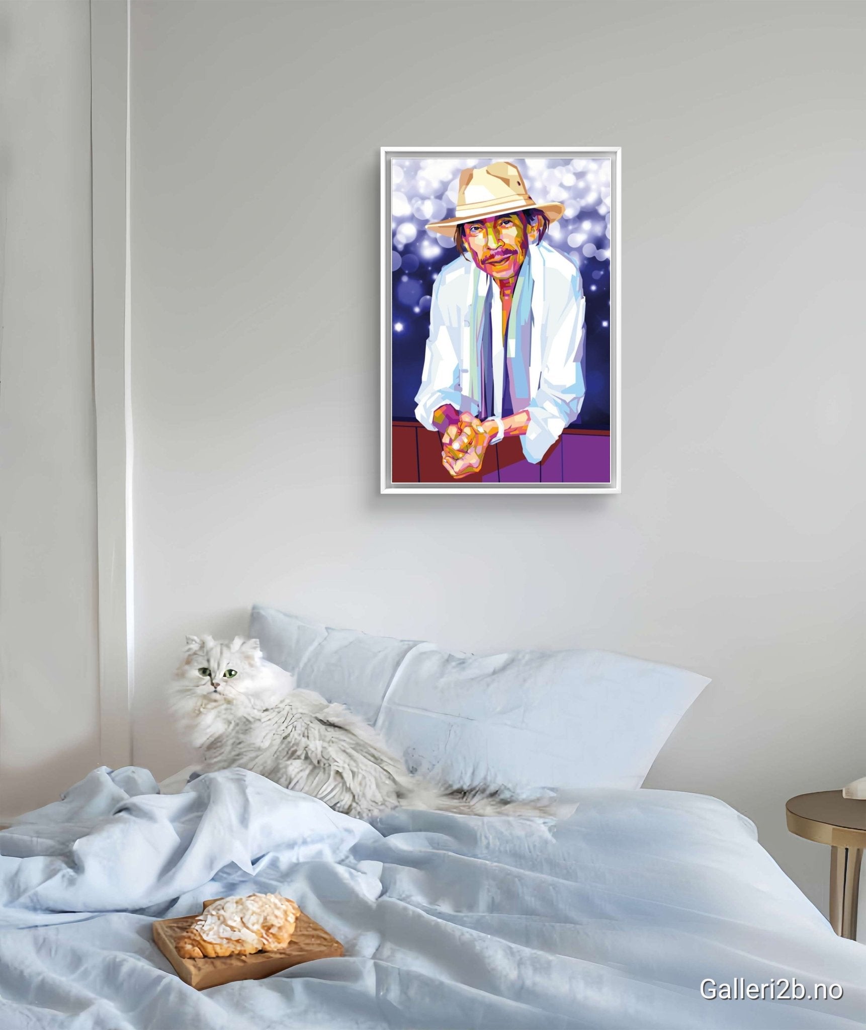 Bilde av Torbjørn Endrerud "Jahn Teigen" laget av Torbjørn Endrerud, popart kunst fra Galleri2b