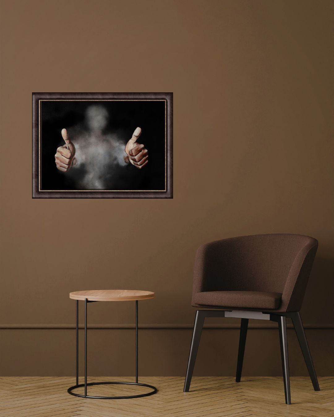 Bilde av Trond Berg Nilssen - Tåkefyrsten laget av Trond Berg - Nilssen, popart kunst fra Galleri2b