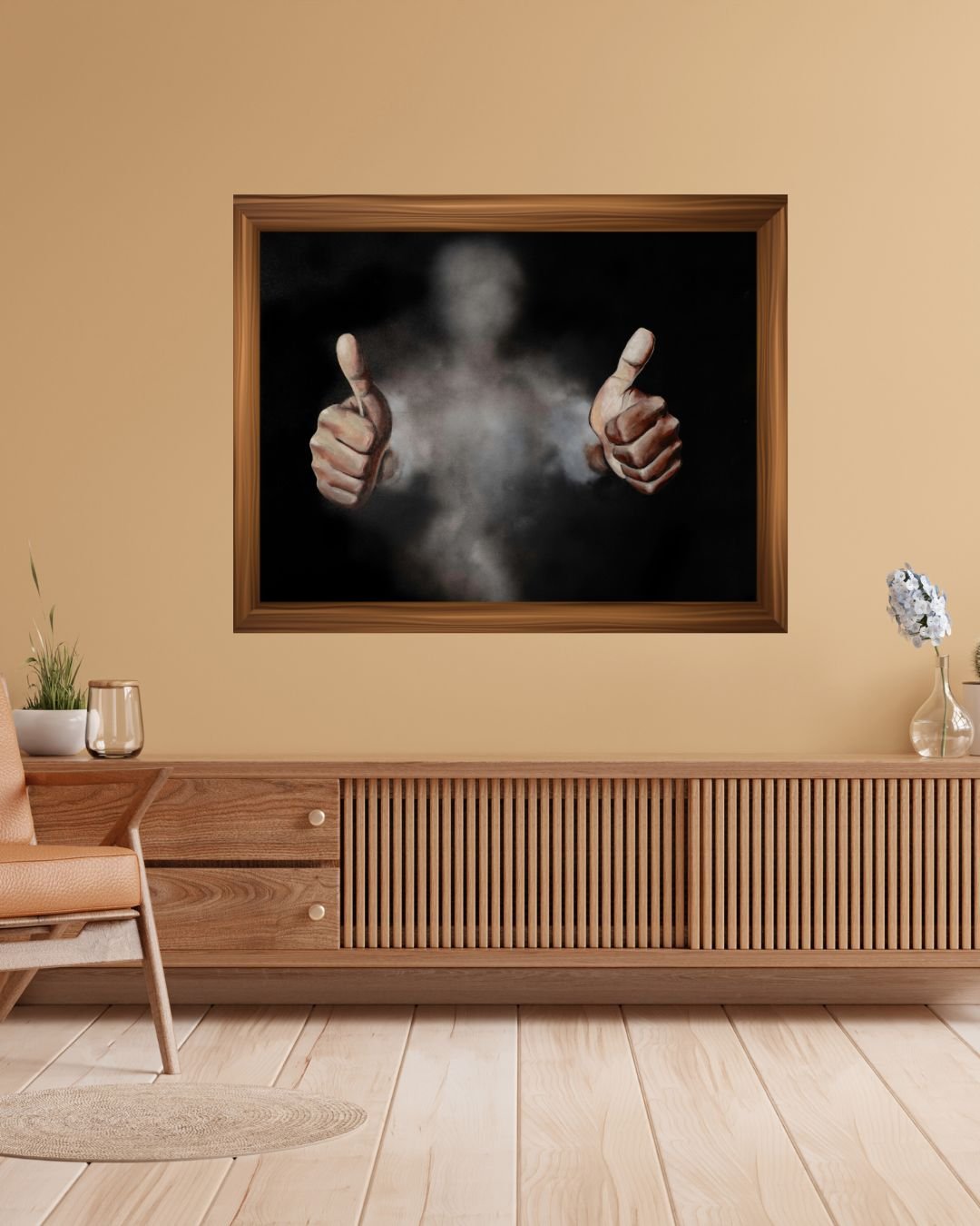 Bilde av Trond Berg Nilssen - Tåkefyrsten laget av Trond Berg - Nilssen, popart kunst fra Galleri2b