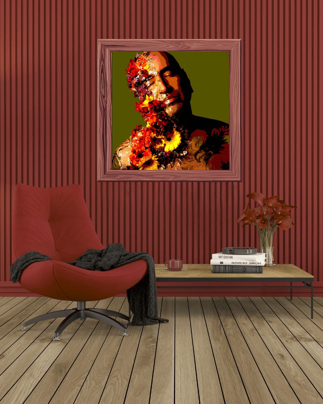 Bilde av VILDE.VISIONS - Colour Bomb - Layer Lover laget av Vilde Visions, popart kunst fra Galleri2b