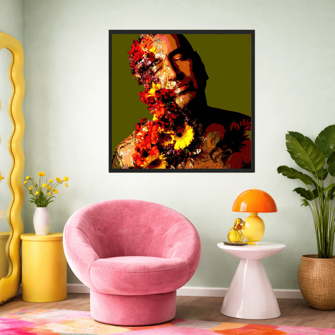 Bilde av VILDE.VISIONS - Colour Bomb - Layer Lover laget av Vilde Visions, popart kunst fra Galleri2b