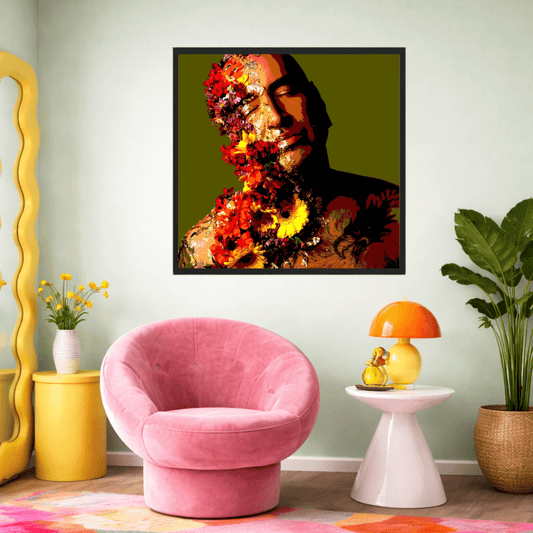 Bilde av VILDE.VISIONS - Colour Bomb - Layer Lover laget av Vilde Visions, popart kunst fra Galleri2b