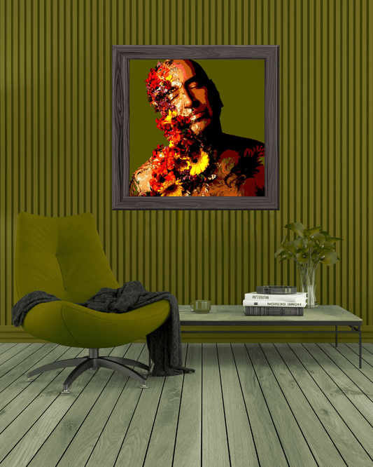 Bilde av VILDE.VISIONS - Colour Bomb - Layer Lover laget av Vilde Visions, popart kunst fra Galleri2b