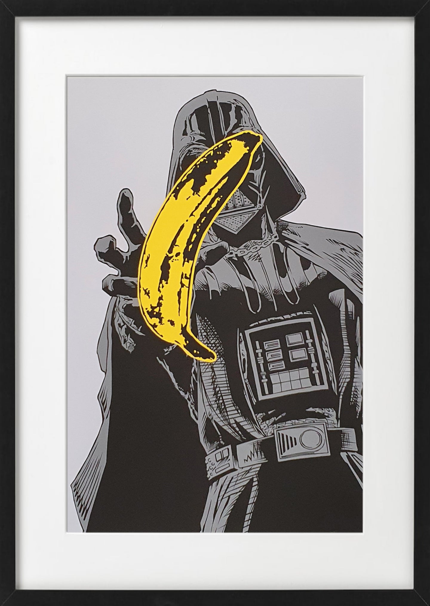 Ronny Bank, banana 2, Kunsttrykk, Litografi, Grafikk, Billedkunstner, popart