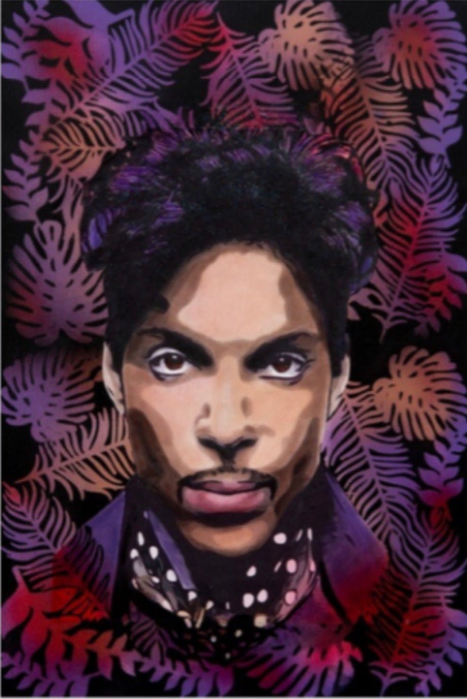 Bilde av Fru Bugge - "Prince" laget av Fru Bugge, popart kunst fra Galleri2b