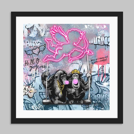 Bilde av Rino Larsen "Cupido B" laget av Rino Larsen, popart kunst fra Galleri2b