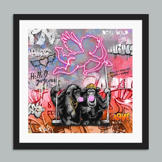 Bilde av Rino Larsen "Cupido" laget av Rino Larsen, popart kunst fra Galleri2b