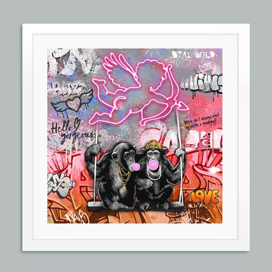 Bilde av Rino Larsen "Cupido" laget av Rino Larsen, popart kunst fra Galleri2b