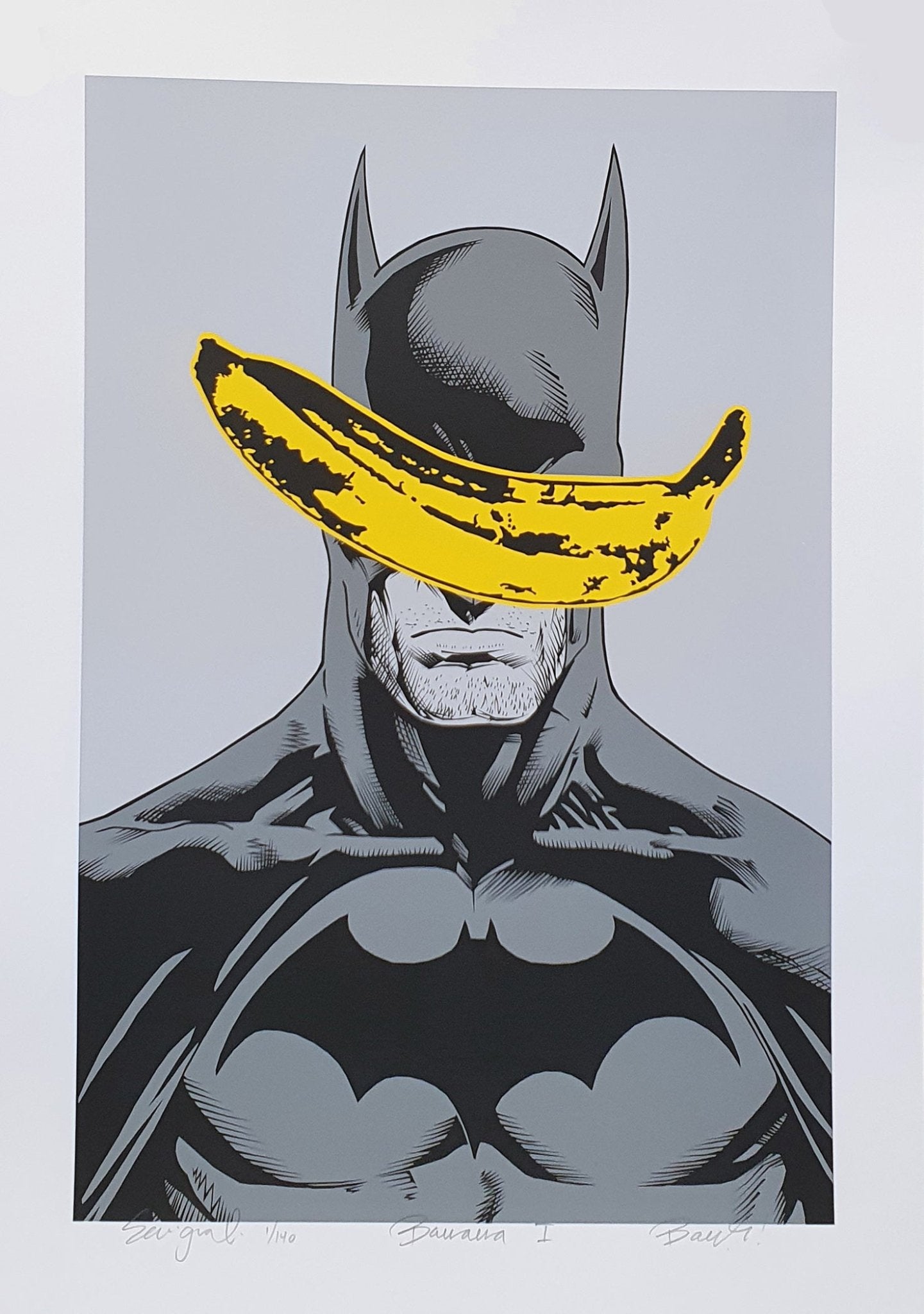 Bilde av Ronny Bank "Banana 1" laget av Ronny Bank, popart kunst fra Galleri2b