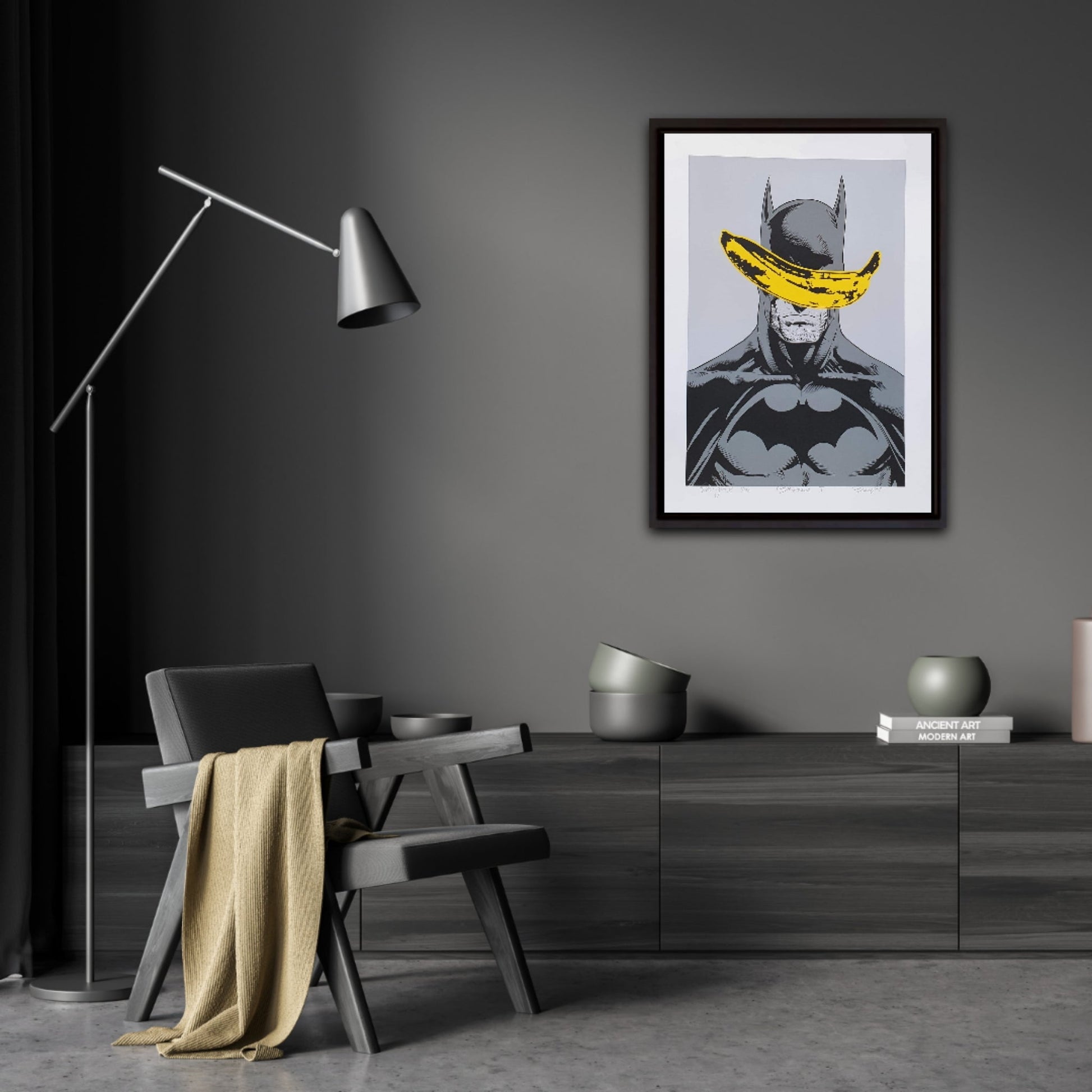 Bilde av Ronny Bank "Banana 1" laget av Ronny Bank, popart kunst fra Galleri2b