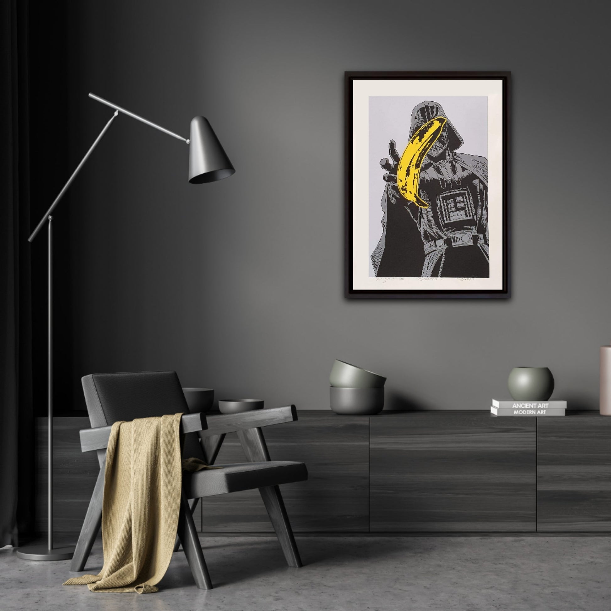 Bilde av Ronny Bank "Banana ll" laget av Ronny Bank, popart kunst fra Galleri2b