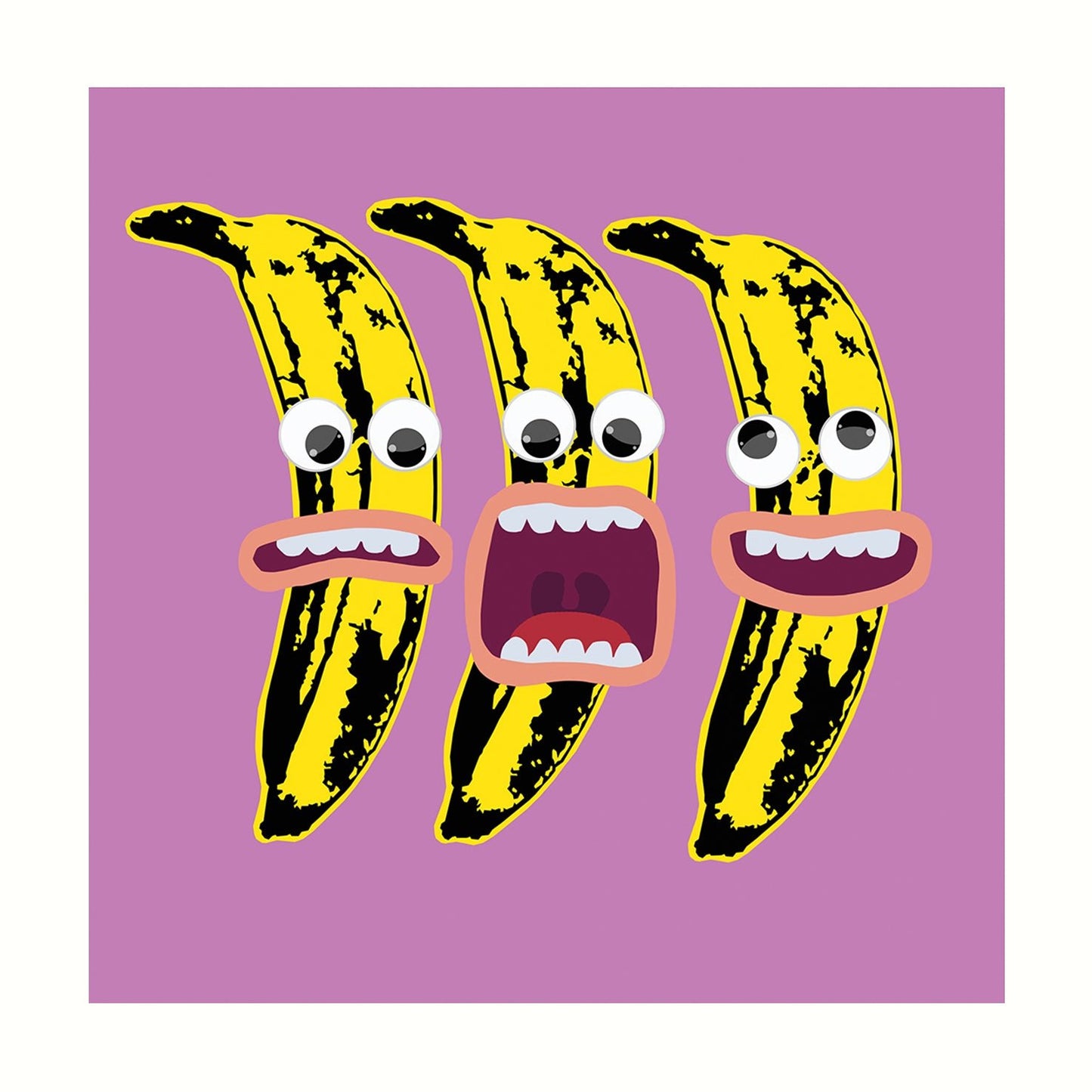 Bilde av Ronny Bank "Barnekor rosa" laget av Ronny Bank, popart kunst fra Galleri2b