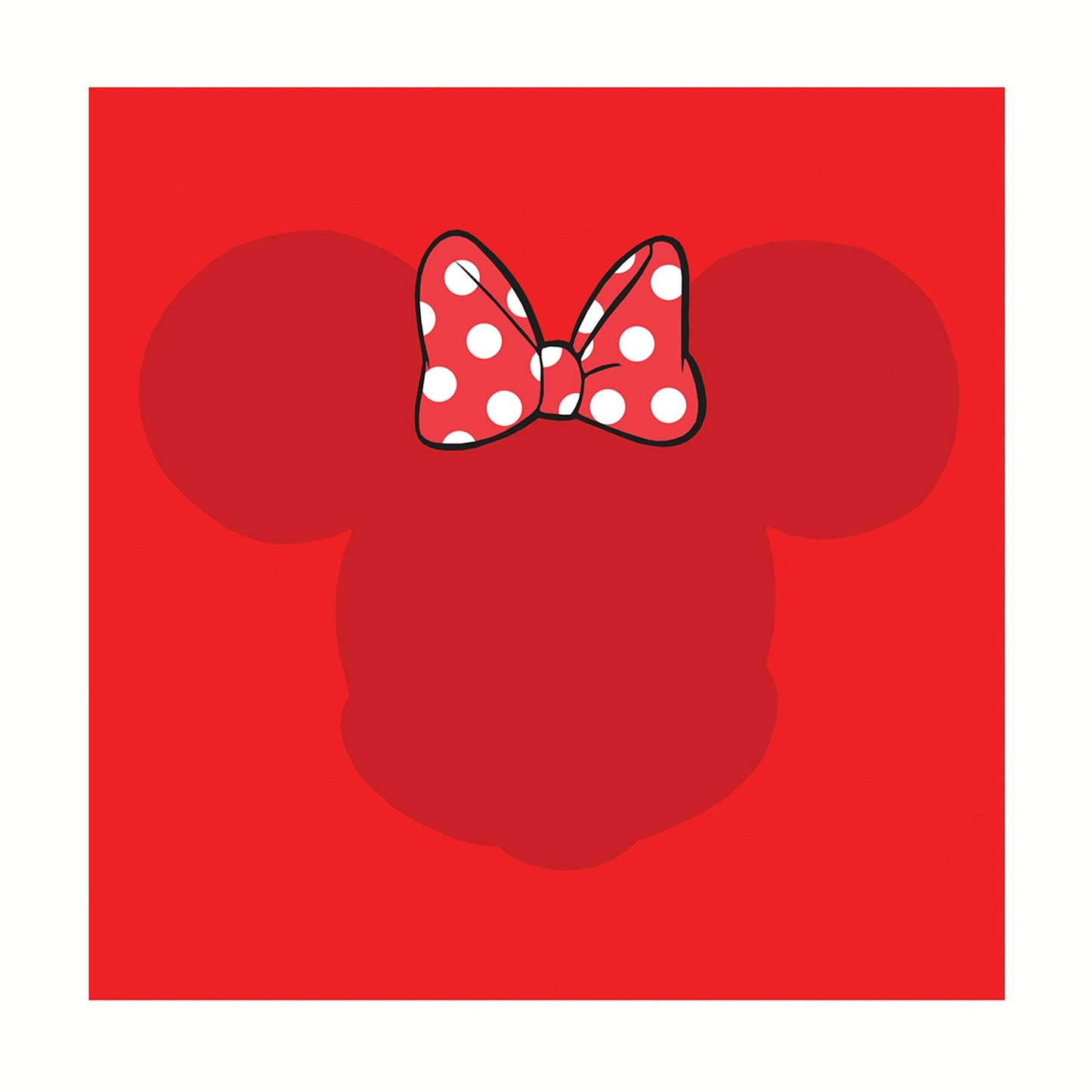 Bilde av Ronny Bank "Red Bow" laget av Ronny Bank, popart kunst fra Galleri2b