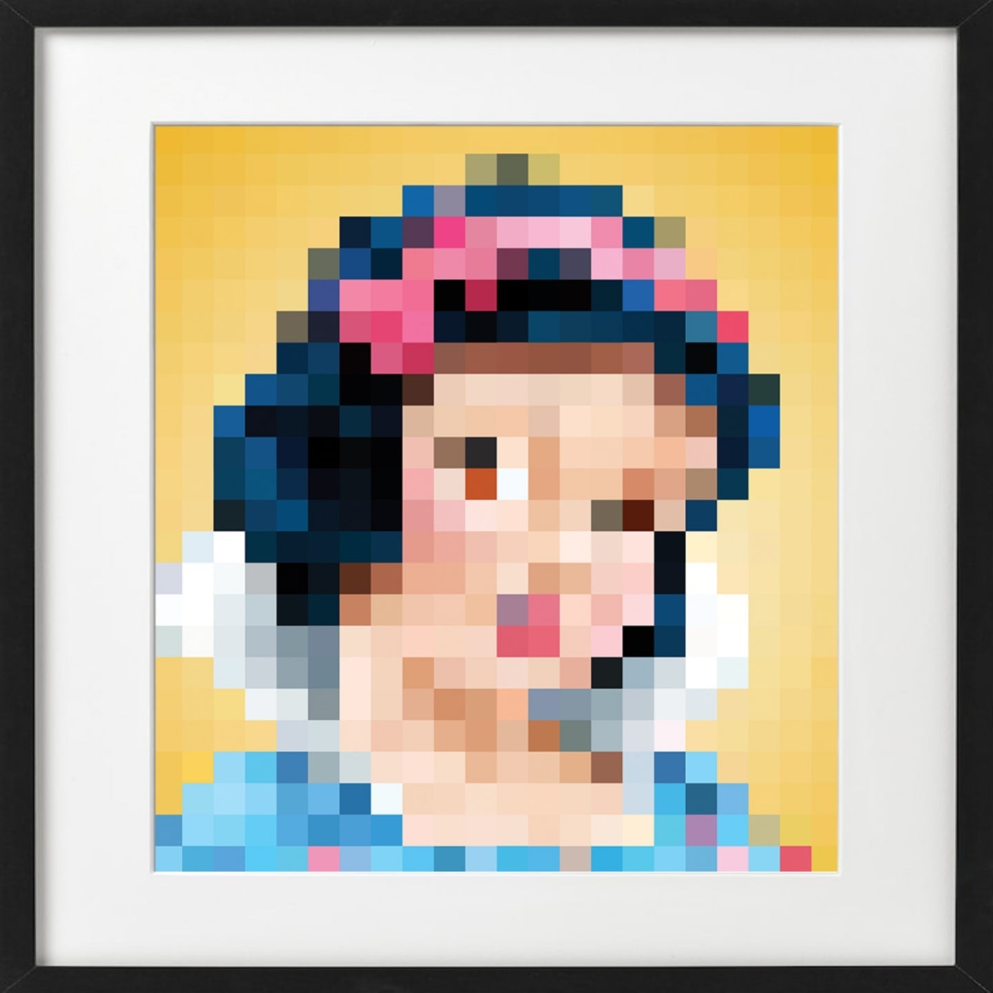 Bilde av Ronny Bank "Snøhvit" laget av Ronny Bank, popart kunst fra Galleri2b