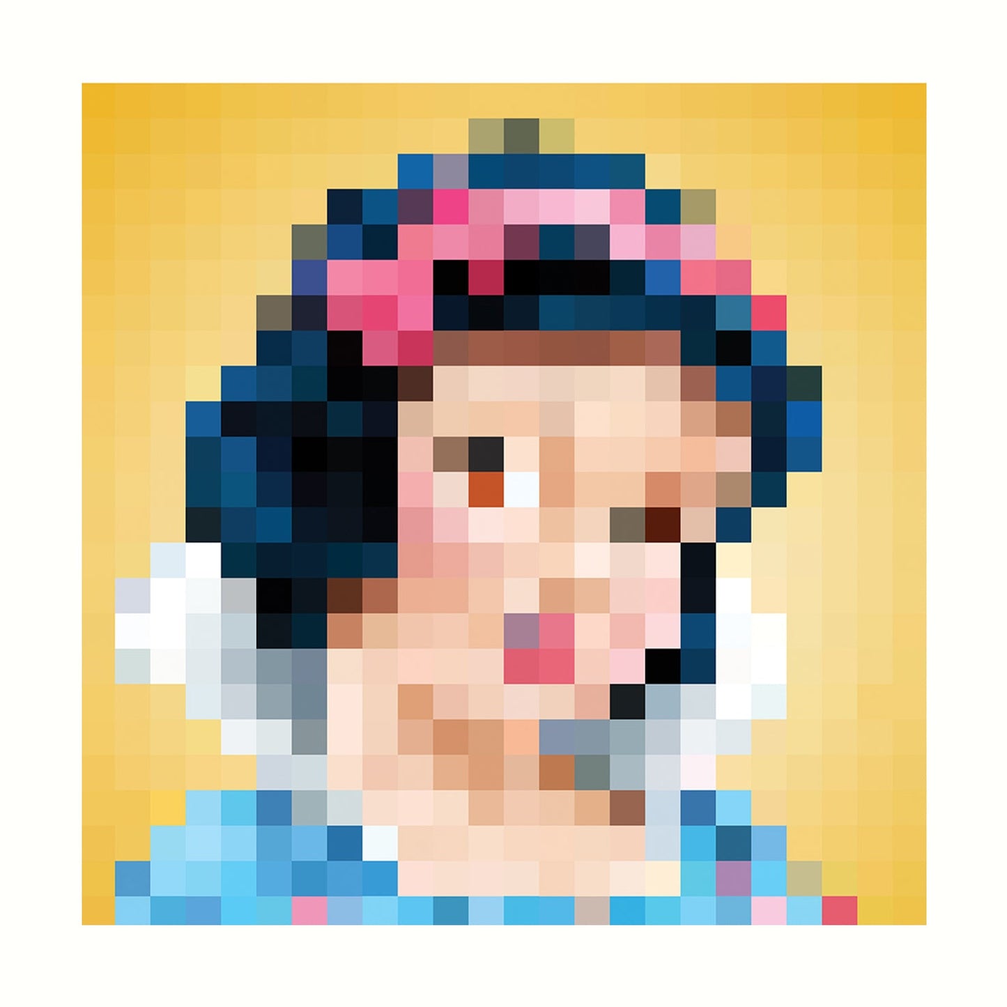 Bilde av Ronny Bank "Snøhvit" laget av Ronny Bank, popart kunst fra Galleri2b