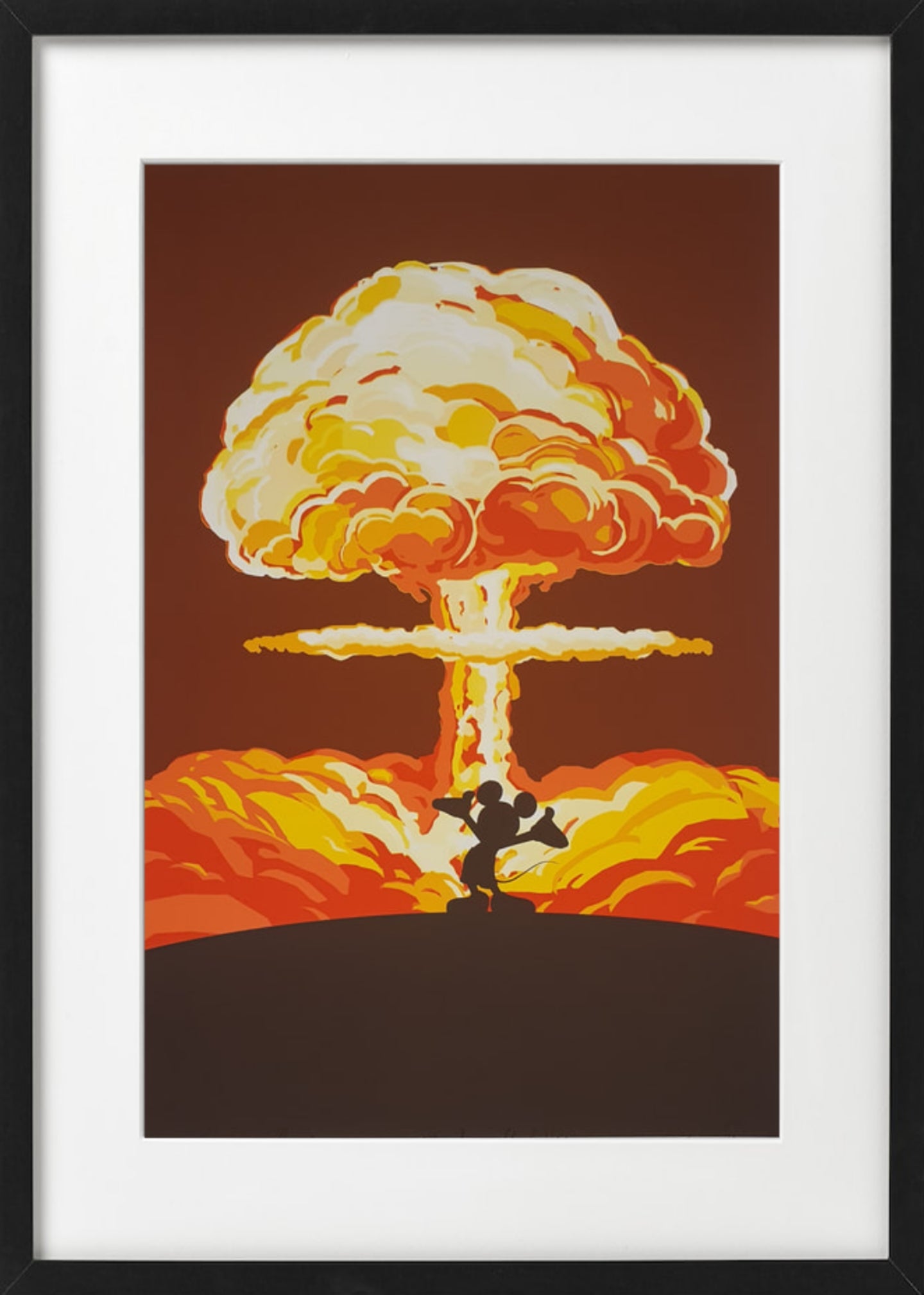 Bilde av Ronny Bank "That's all folks" laget av Ronny Bank, popart kunst fra Galleri2b