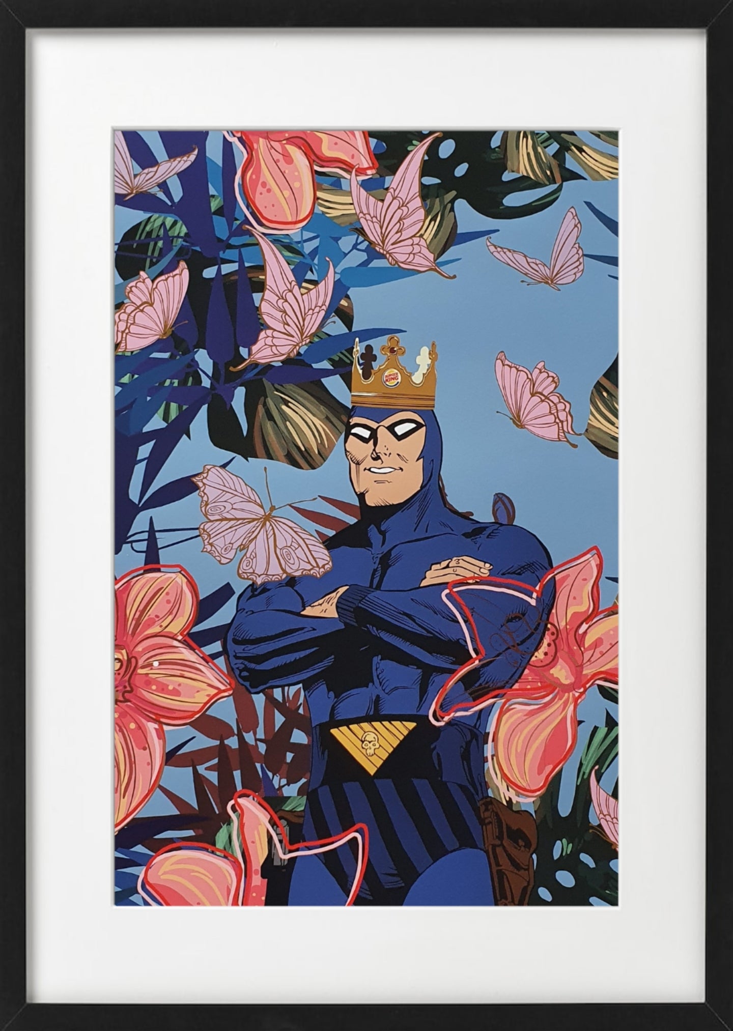 Bilde av Ronny Bank "Welcome to my jungle" laget av Ronny Bank, popart kunst fra Galleri2b