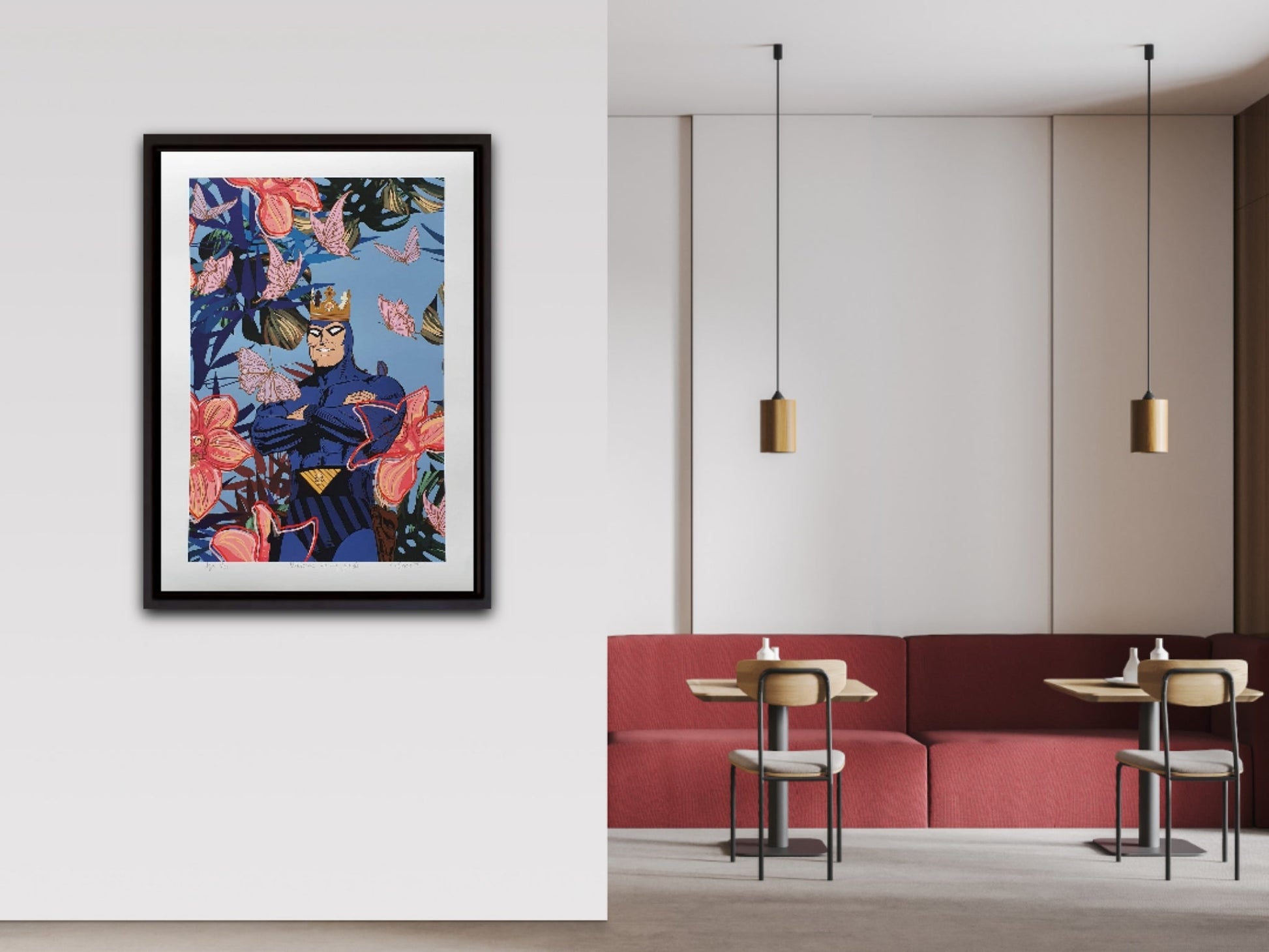 Bilde av Ronny Bank "Welcome to my jungle" laget av Ronny Bank, popart kunst fra Galleri2b