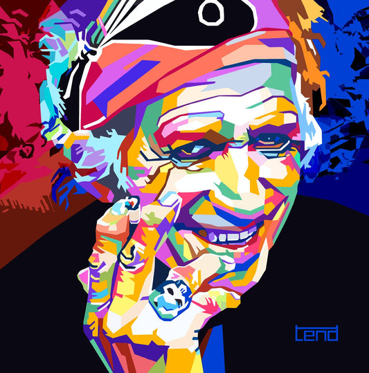 Bilde av Torbjørn Endrerud "Satisfaction " laget av Torbjørn Endrerud, popart kunst fra Galleri2b