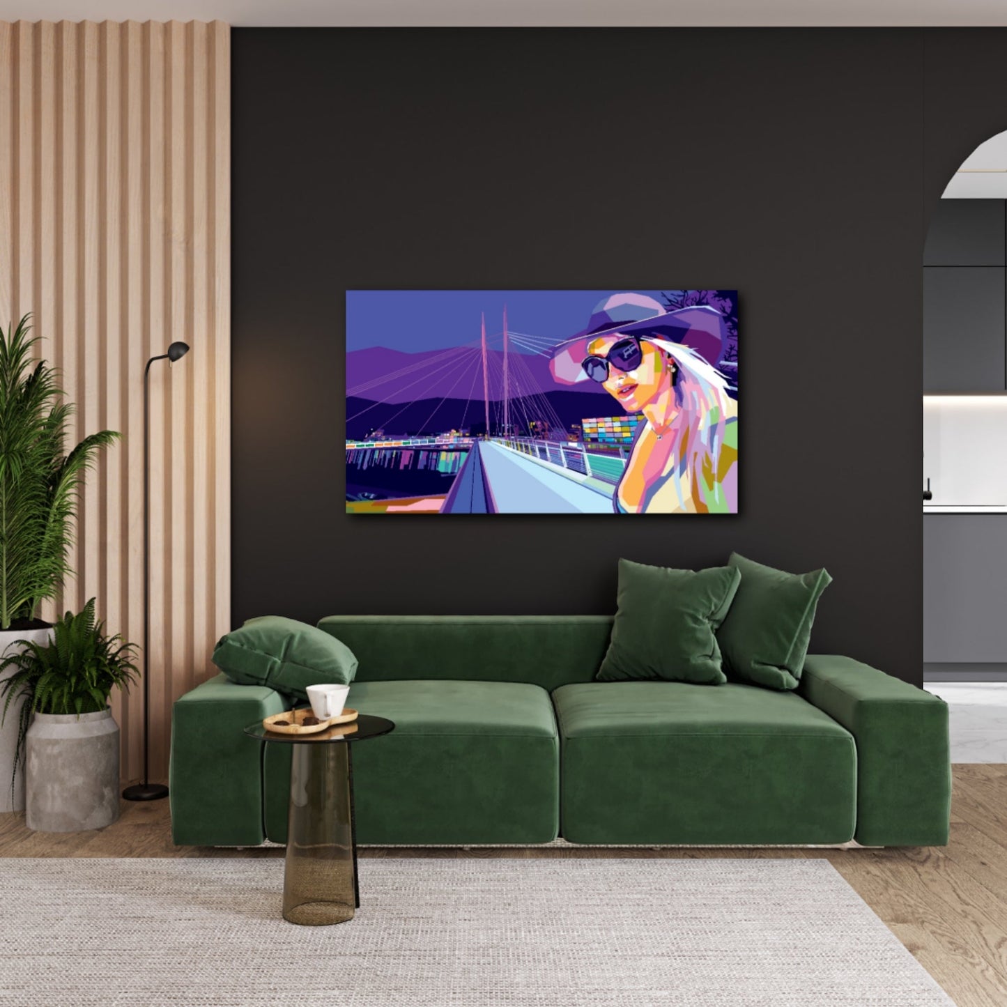 Bilde av Torbjørn Endrerud "When I Get Home" laget av Torbjørn Endrerud, popart kunst fra Galleri2b