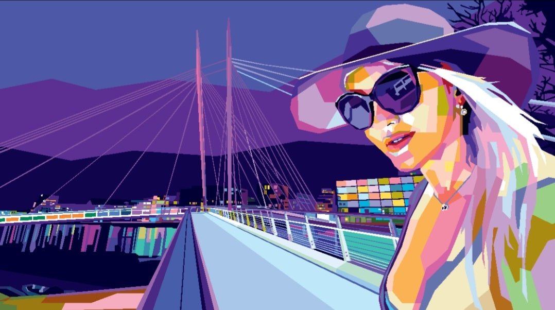 Bilde av Torbjørn Endrerud "When I Get Home" laget av Torbjørn Endrerud, popart kunst fra Galleri2b