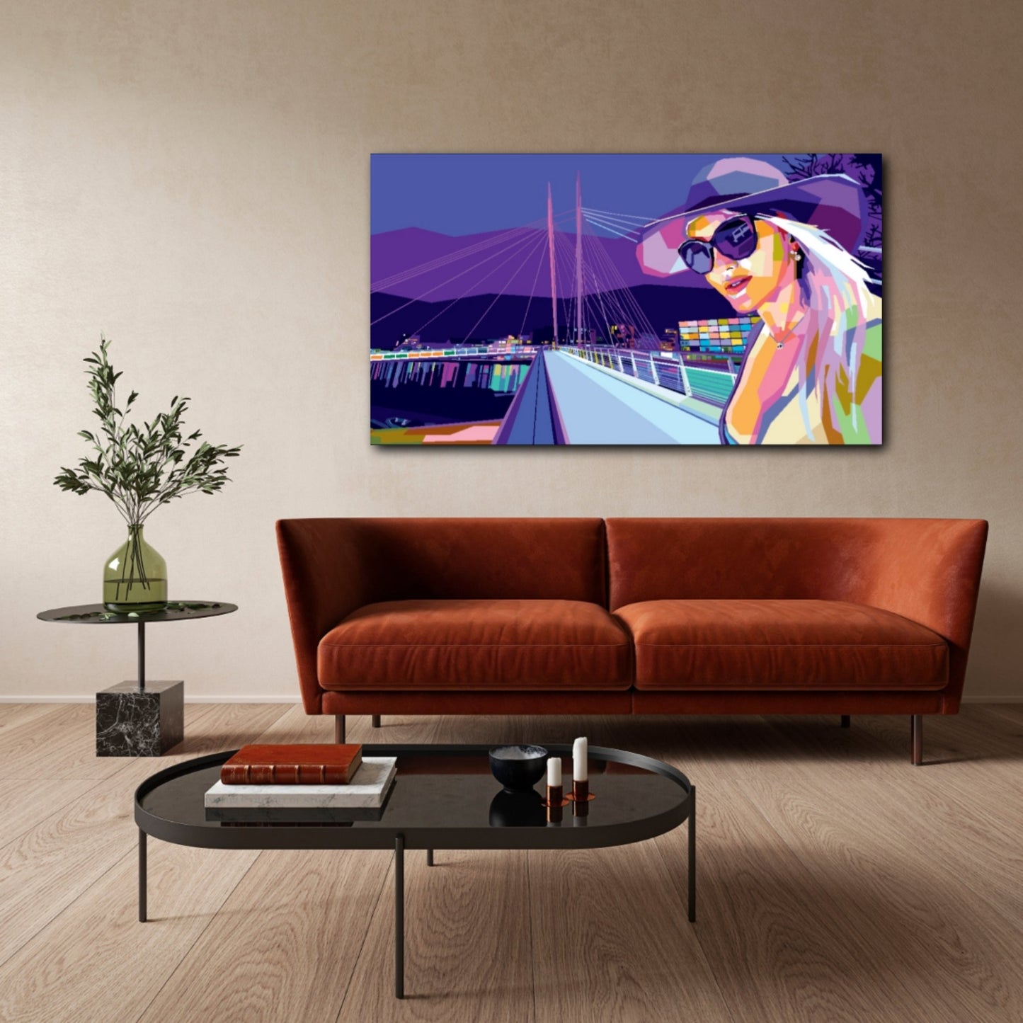 Bilde av Torbjørn Endrerud "When I Get Home" laget av Torbjørn Endrerud, popart kunst fra Galleri2b